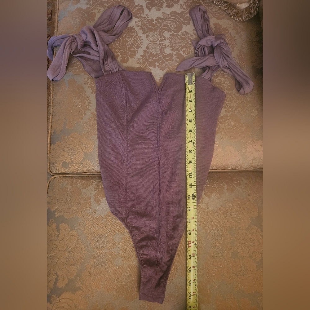 NWOT Intimately By Free People Lola Mauve Bodysuit - Picture 4 of 16